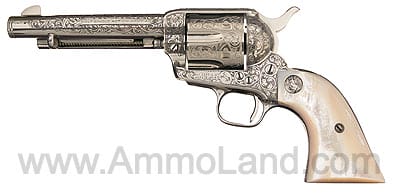 Extraordinary Colt Single Action Army Revolver with Pearl Grips