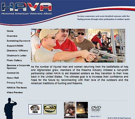 Honored American Veterans Afield Launches New Website