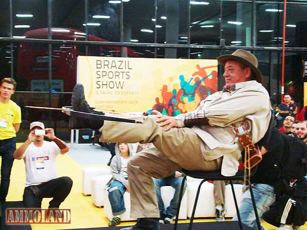 Byron Ferguson Is A Hit In Brazil
