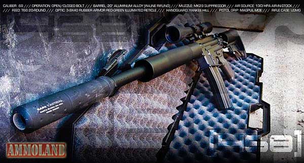 Real Action Paintball 468 Marker In Action Video