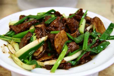 Deer Meat Ginger Onion Feeds the Hungry