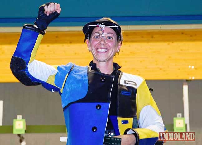 Beyerle-celebrates-her-ISSF-World-Cup-Final-victory Beyerle celebrates her ISSF World Cup Final victory