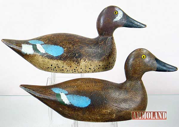Evans--teal Evans Teal Decoys