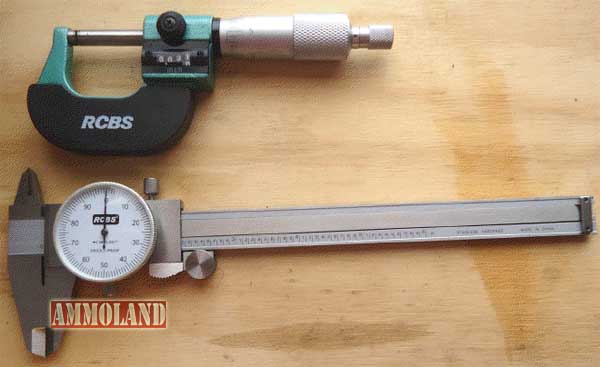 Micrometer And Vernier Caliper Are Necessary For The Reloader