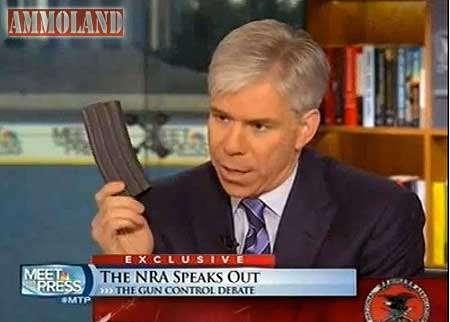 David Gregory Breaks High Capacity Magazine Laws While Insisting On More High Capacity Magazine Laws