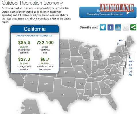 OIA Interactive Outdoor Recreation & Economy Map
