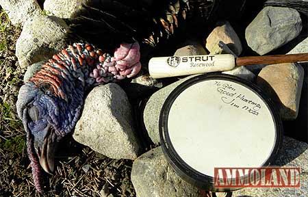 Turkey Down with Signed Jim Moss Ring Zone call Turkey Down with Signed Jim Moss Ring Zone call