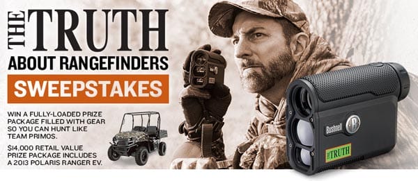 Bushnell Launches The Truth About Rangefinders Sweepstakes Bushnell Launches The Truth About Rangefinders Sweepstakes