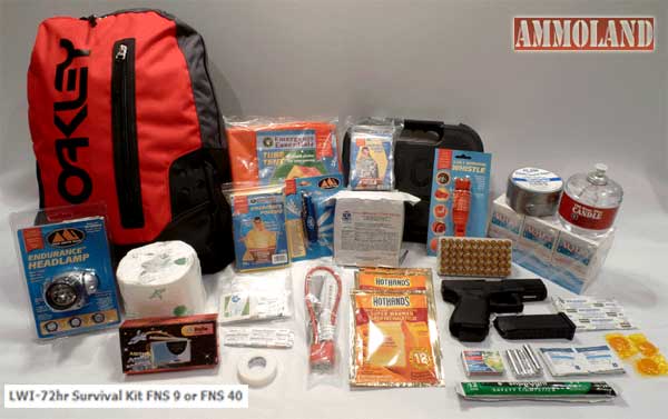 Lan World 72hr Survival Kit FNS 9 or FNS 40