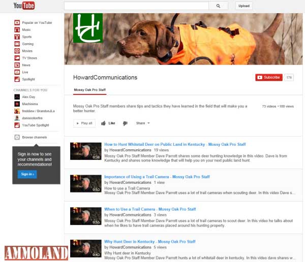 New Mossy Oak Pro Staff Tip Videos Added to YouTube New Mossy Oak Pro Staff Tip Videos Added to YouTube