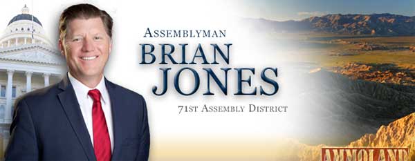 California Assemblyman Brian Jones California Assemblyman Brian Jones