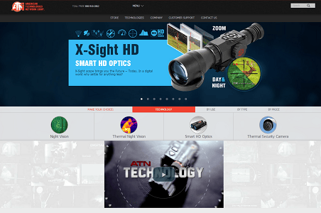 American Technologies Network Corp. Website Homepage www.atncorp.com