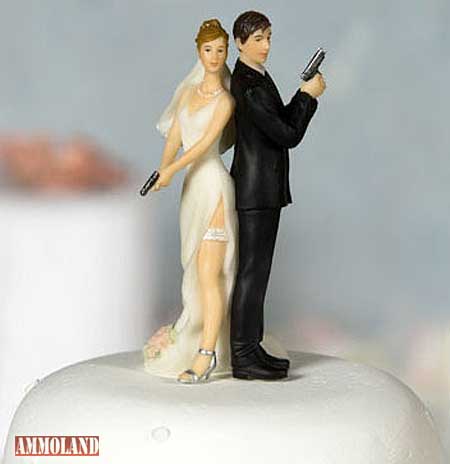 Well Armed Wedding Cake