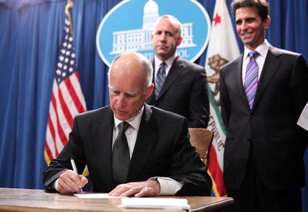 California Governor Jerry Brown