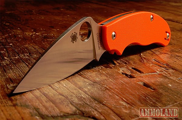 Spyderco UK Pen Knife in Orange