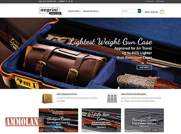 Negrini Announces Launch Of New Website