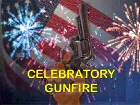 Please do ring in the new year with celebratory gunfire.