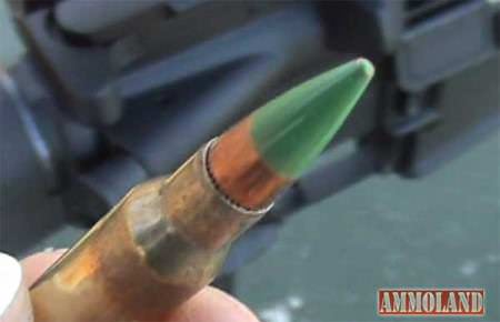 5.56 mm 62 gr NATO Green Tip Ammo