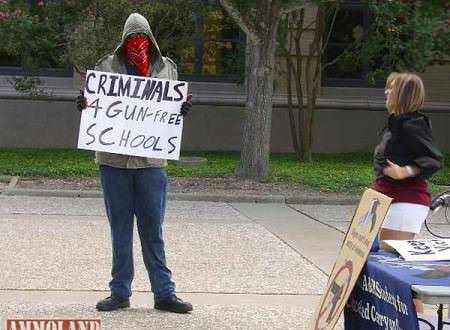 Criminals For Gun Free Schools Campus Carry