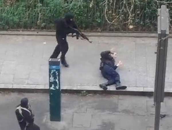 Islam Jihadists Second From Executing an Unarmed Police Officer