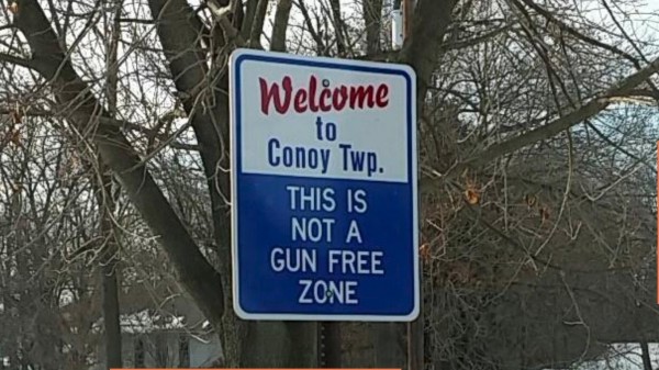 PA pro Gun Sign