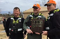 AGFC wildlife officers participate in Polar Plunge for Special Olympics