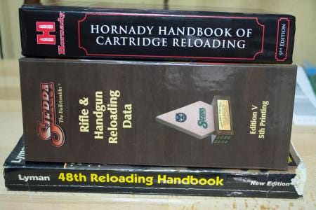 What better way to relax than digging into a pile of reloading manuals?