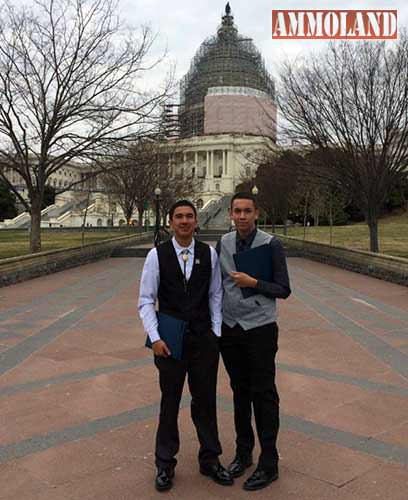  Scotty and Julian Gonzalez working to protect public land in DC this week