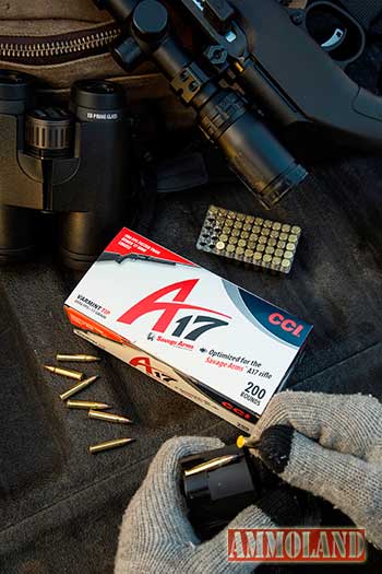 CCI Introduces A17 Varmint Tip Ammunition Designed to Optimize New Savage A17 Rifle