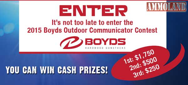 Enter the 2015 Boyds Outdoor Communicator Contest