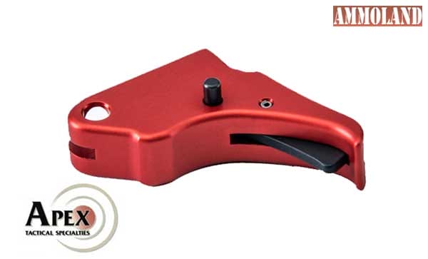 Red Apex Action Enhancement Trigger for the Smith & Wesson M&P Shield pistol