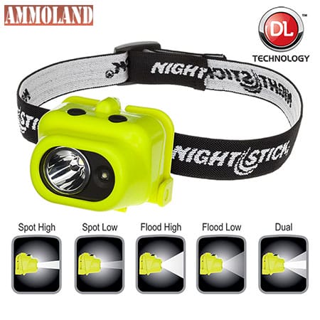 Nightstick XPP-5454G Intrinsically Safe Dual-Light Headlamp