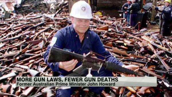 Former Australian Prime Minister John Howard Celebrates the Destruction of Australia's Firearms Heritage.