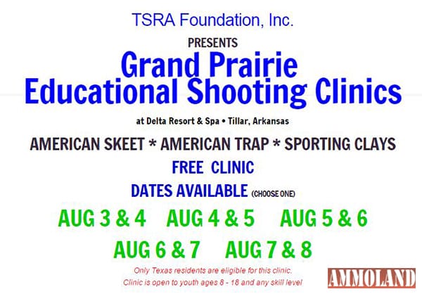 FREE American Skeet, American Trap and Sporting Clays Youth Clinic