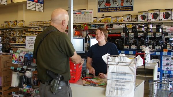 Open Carry at Harbor Freight