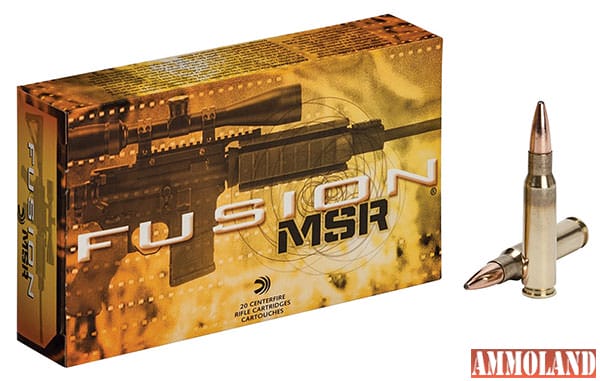 Fusion MSR Ammo Delivers Customized Performance to Maximize the Effectiveness of Modern Sporting Rifles for Hunting
