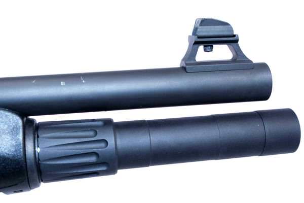 Many semi-auto and pump Home Defense Shotguns allow addition of an extended magazine tube to increase shell capacity.