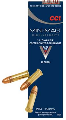 CCI Mini-Mag 22LR Ammo