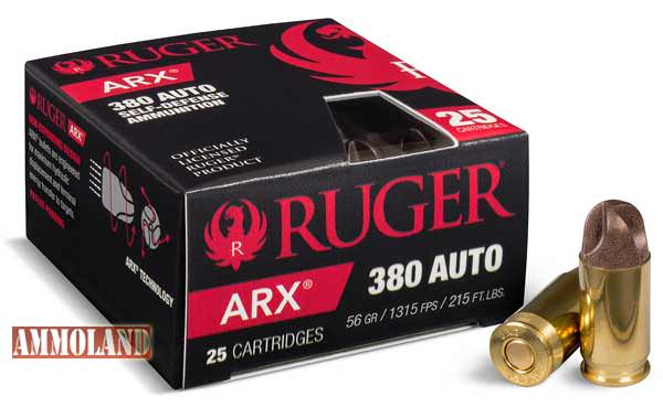 Ruger ARX 380 Auto Ammunition