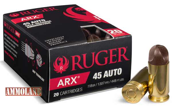 Ruger ARX 45 Auto Ammunition