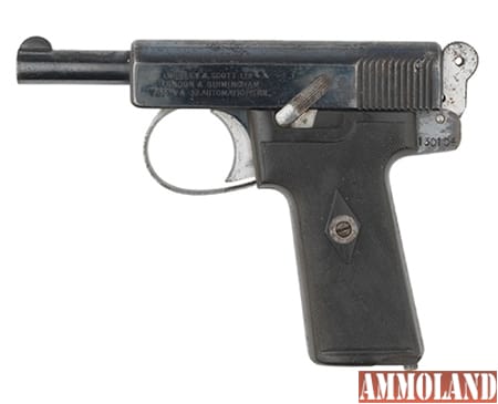 Sir Winston Churchill's 7.65 mm Webley & Scott pistol