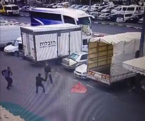 Israeli Defense Agaist Knife Attack 10 November 2015 Damascas Gate