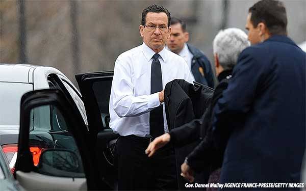 CT Governor Dannel Malloy : Surrounded by Taxpayer Financed Armed Bodygaurds