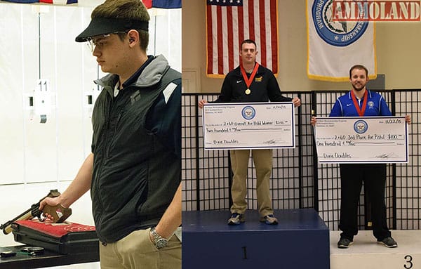 Winning the Overall Pistol category was SPC Nick Mowrer. In second was Alexander Chichkov (pictured left), as CMP's James Hall finished in third.