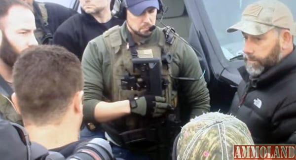 Historic Militia Moment! Heavily Armed Idaho 3 Percenters Roll Up On FBI Compound Burns Oregon