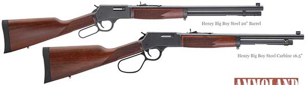 Henry Big Boy Steel Rifles