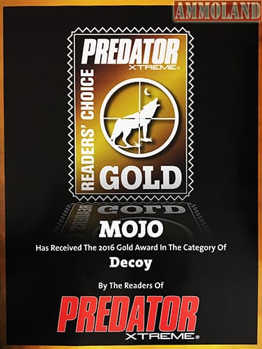 MOJO Critter Series Wins Predator Xtreme Readers' Choice Award