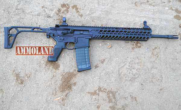 SIG SAUER MCX Rifle in the Sand