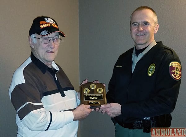 (L-R) Larry Perkins and DNR Officer Tyler Quandt, both of Red Wing.