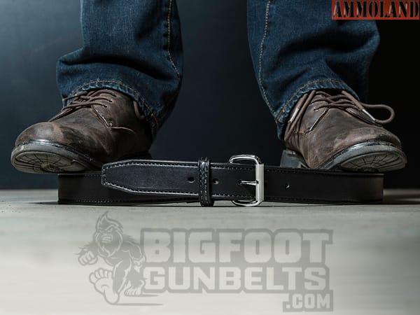 Bigfoot Gun Belts; Strong Enough to Stand On